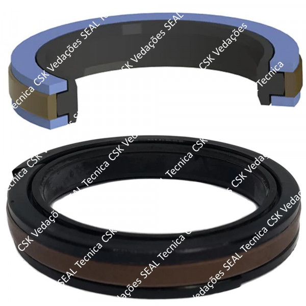 GAXETA SPGW NBR + PTFE+B + POM 115 X 140 X 15,8 GAXETA SPGW NBR + PTFE+B + POM 115 X 140 X 15,8