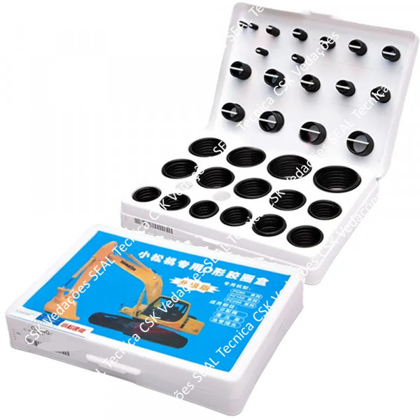 KIT ANEIS ORING KOMATSU ESCAVADEIRA PC60/PC100/PC200 KIT ANEIS ORING KOMATSU ESCAVADEIRA PC60/PC100/PC200