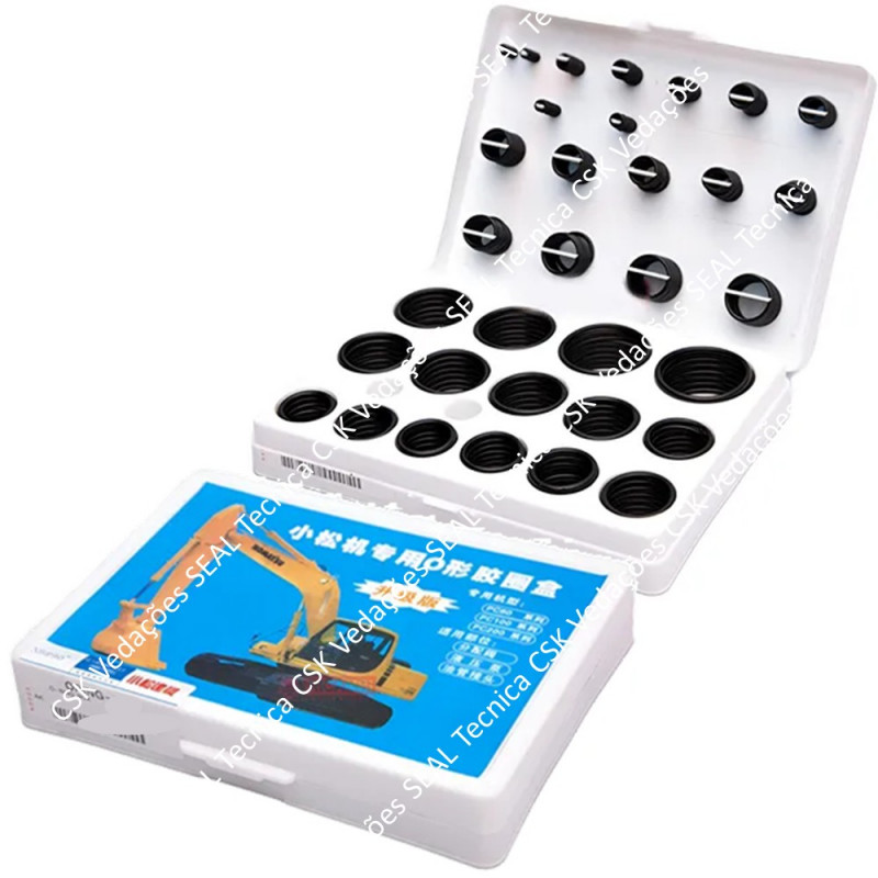 KIT ANEIS ORING KOMATSU ESCAVADEIRA PC60/PC100/PC200 KIT ANEIS ORING KOMATSU ESCAVADEIRA PC60/PC100/PC200